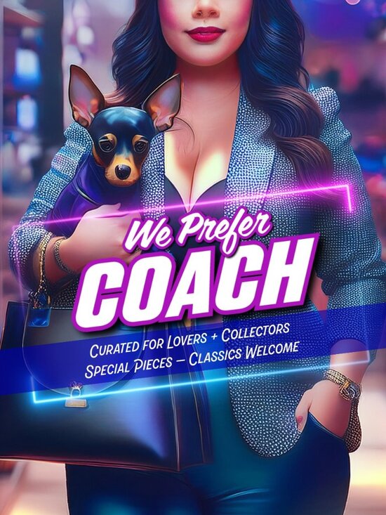 Coach Handbags - ʟɪᴠᴇ ꜱʜᴏᴡ ꜰʟʏᴇʀ ✦ 𝗪𝗲 𝗣𝗿𝗲𝗳𝗲𝗿 𝗖𝗢𝗔𝗖𝗛 ✦